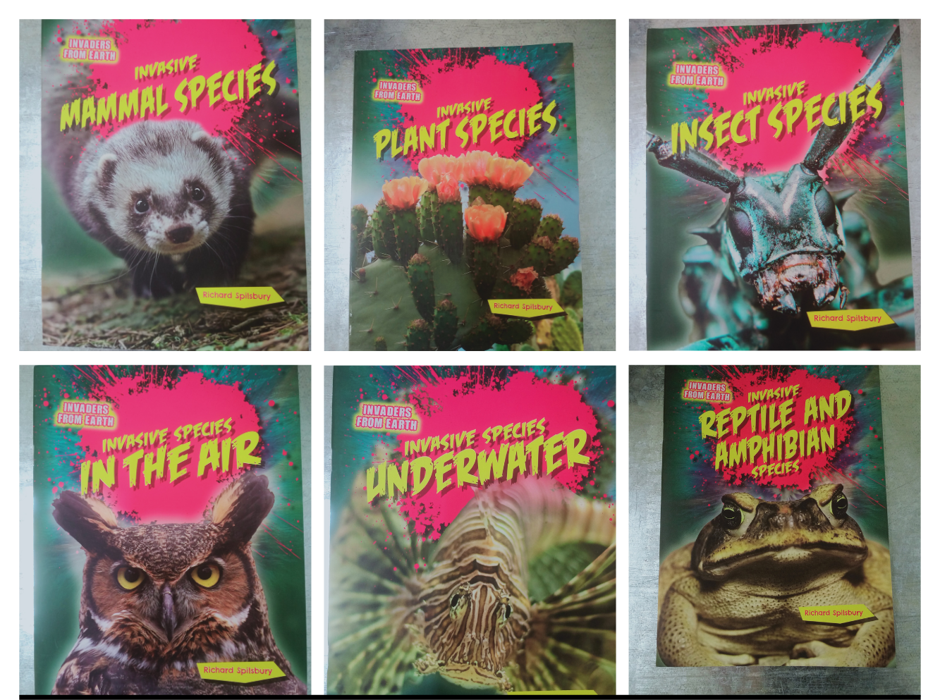 Invaders From Earth Set OF 6